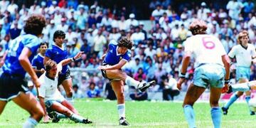 Carlos 'Chino' Tapia en el Mundial de México '86 (Foto: Instagram)