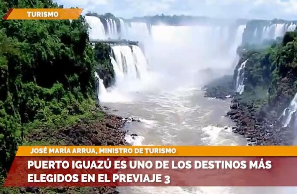 Cataratas del Iguazú entre los destinos turísticos más elegidos