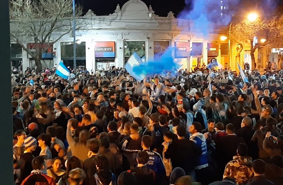 Una multitud celebró la Copa América en el centro de Rafaela al grito de “Brasil decime que se siente”