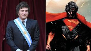 Javier Milei se comparó con el nuevo cómic de Superman: "Fenómeno barrial"