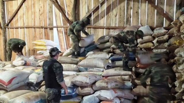 El Soberbio: golpe al contrabando de soja