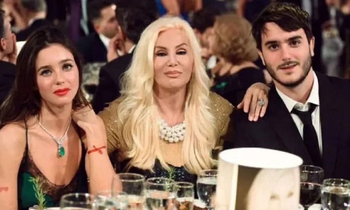 Susana Giménez y sus nietos