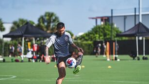 Lionel Messi debutará este viernes ante Cruz Azul de México. (Prensa Inter Miami)