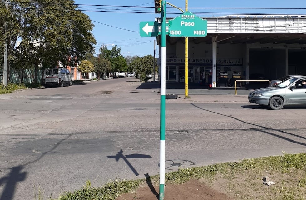 Reponen nomencladores vandalizados en distintos puntos de Punta Alta