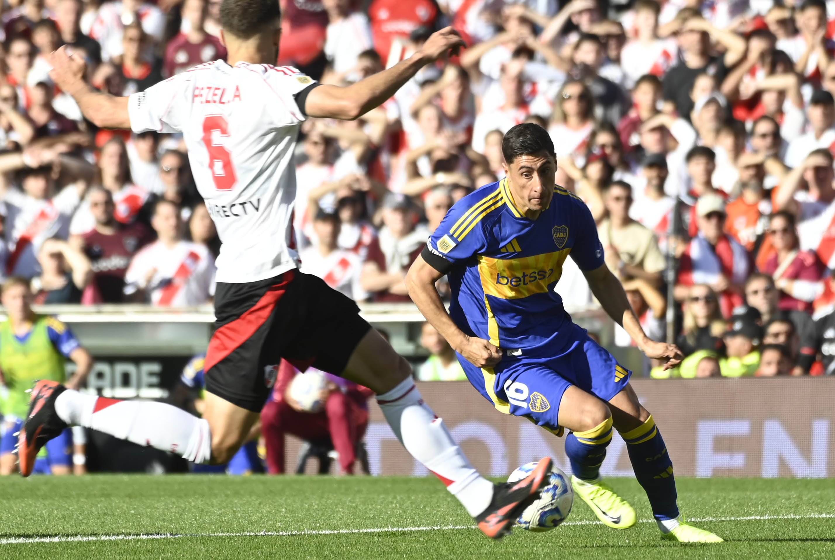 RIVER VS BOCA Fecha 15 Torneo Apertura Liga Profesional Argentina. 27/4/2025