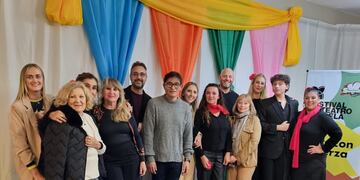Presentación del Festival de Teatro de Rafaela 2024 en la subsede Suardi