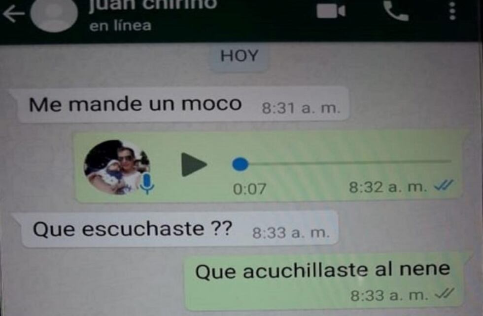 "Me mandé un moco", los chats del hombre atrincherado en Tolosa