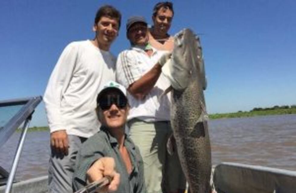 No hay dos sin tres: apareció otro surubí gigante