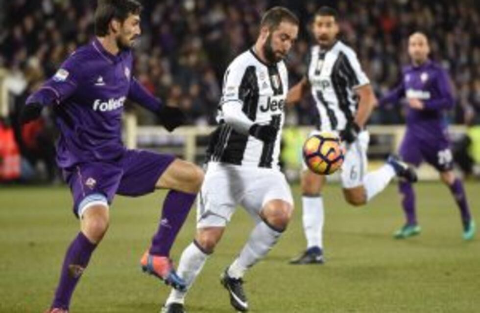 Higuaín anotó en la derrota de Juventus por 2-1 ante Fiorentina