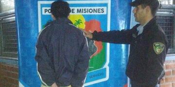 Joven detenido en Iguazú