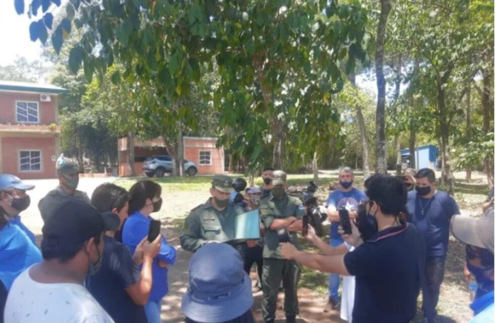 Desalojaron a los manifestantes de Iguazú que pedían la apertura del Puente Internacional