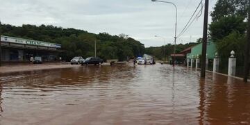Inundación en Capioví