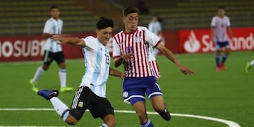 Argentina y Paraguay igualaron 2-2 por el Sudamericano Sub 17\u002E Twitter/90enelearea