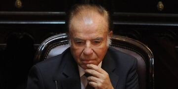 Absolverían a Carlos Menem en la causa que investiga la venta de armas a Ecuador y Croacia (Foto: Rodolfo Pezzoni/Archivo DyN)