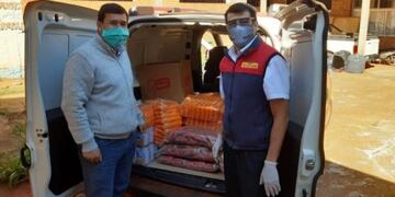 La cooperativa aportó alimentos por más de 30 mil pesos\u002E