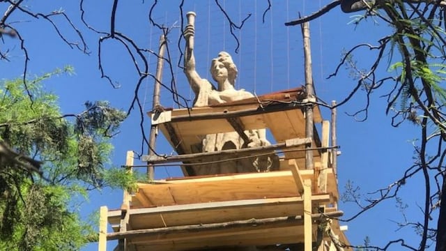 Estatua de la libertad zoológico Córdoba