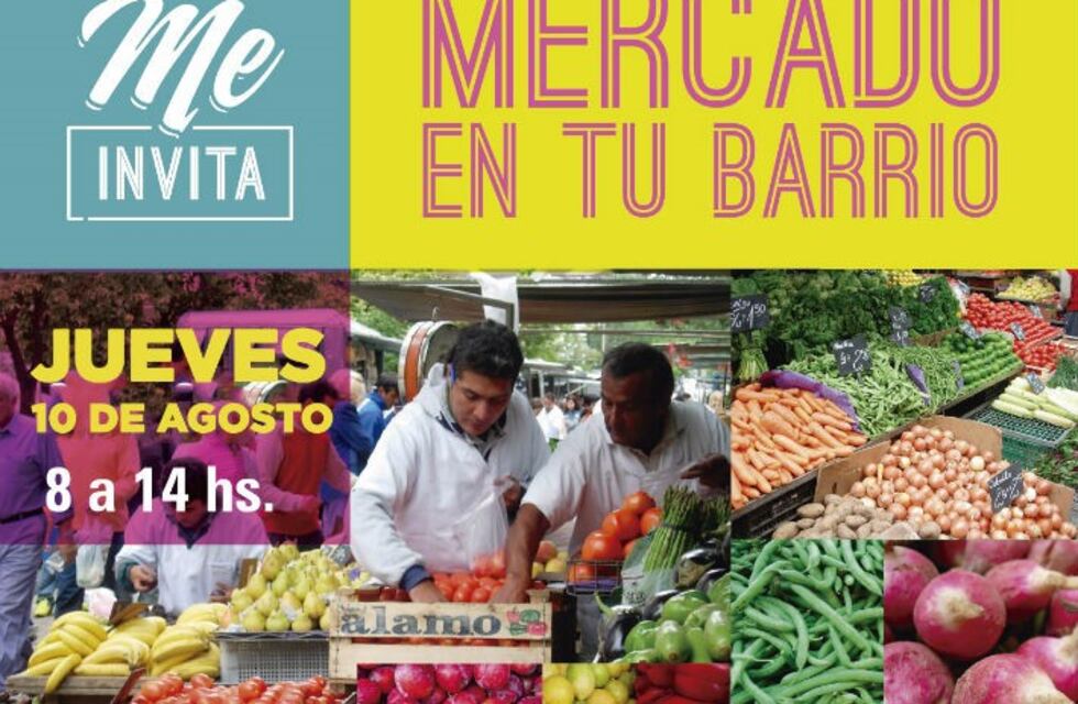 Mirá dónde estará El Mercado en tu Barrio este jueves