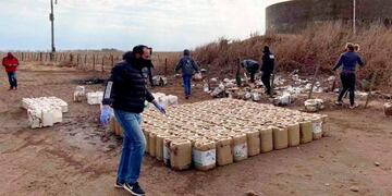 Allanamiento por envases de agroquímicos (Maracó Digital)