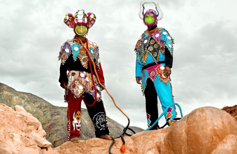 Diablos y copleros le pidieron a Morales que "no muera el carnaval"