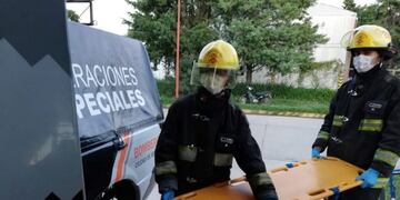 Aspirantes mayores finalizan el cursado en Bomberos de Arroyito