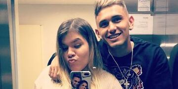 Morena Rial y su novio\u002E