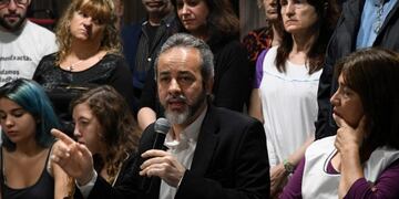 Eduardo López, secretario general de la Unión de Trabajadores del Estado (Foto: EFE)