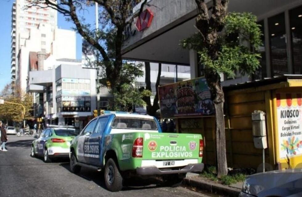 Amenaza de un artefacto explosivo en un banco generó pánico en el microcentro de Mar del Plata
