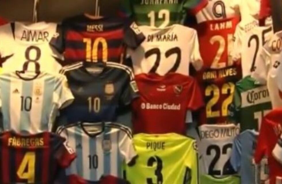 La camiseta leprosa del museo de Messi que no pasó desapercibida