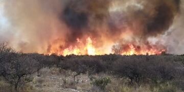 Una vez más el fuego sembró preocupación, en este caso en la jurisdicción de Mina Clavero\u002E Pero fue contenido\u002E