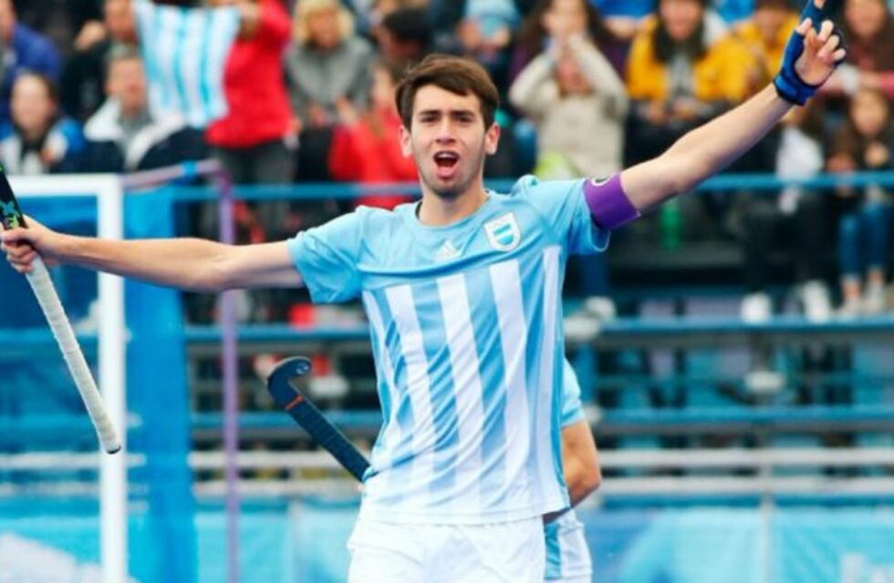 Con tres goles del cordobés Zárate, el hockey 5 se metió en semis de Buenos Aires 2018