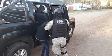 Mujer narco detenida