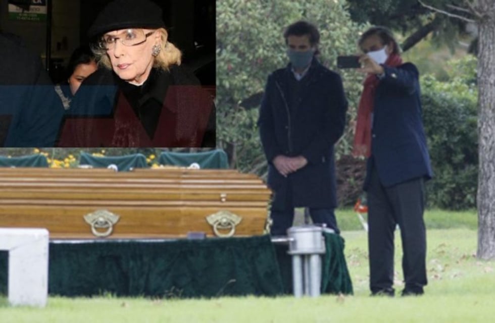 La solitaria despedida de Silvia Legrand: pocos familiares presentes y Mirtha por videollamada