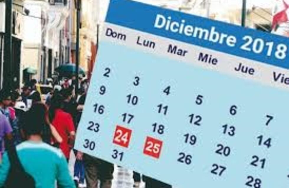 Cómo funcionarán los servicios durante los feriados por las fiestas
