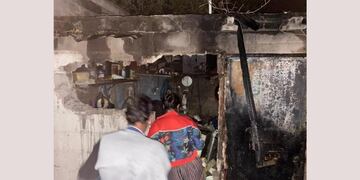 Incendio en Villa Martínez