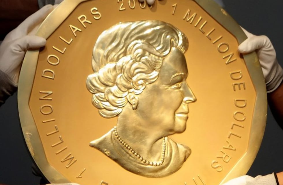 Robaron una medalla de oro de 100 kilos en un museo de Berlín