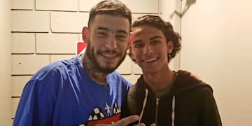 Ulises Bueno visitó al nieto de Mario Pereyra, Lautaro Pereyra, quien perdió a su hermano Mateo hace poco tiempo\u002E