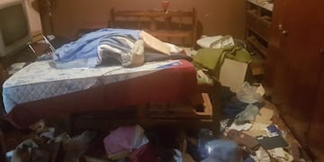La banda revolvió de punta a punta la vivienda para hacerse del botín\u002E (@joseljuarezjose)