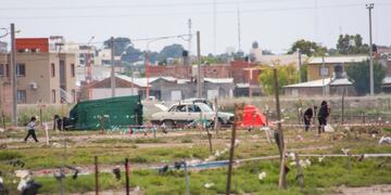 Imagen archivo\u002E Usurpación de terrenos cerca de la ex cancha del club Fátima\u002E