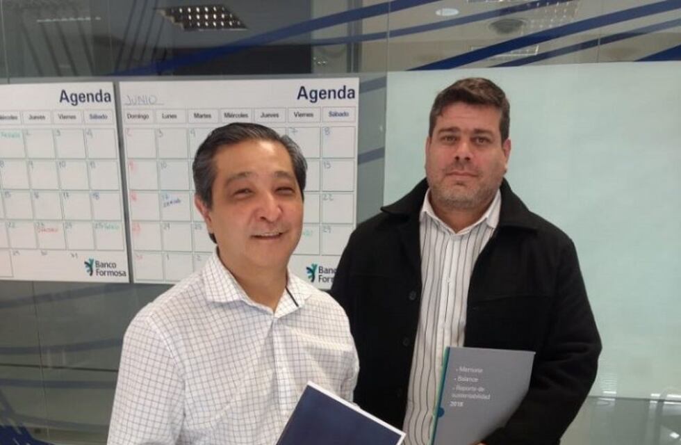 Universidad de Formosa: reunión entre autoridades de la FAEN y el Banco Formosa