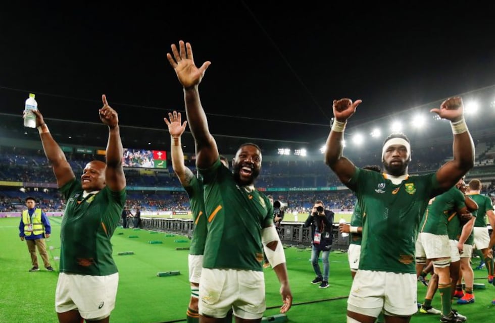 Cómo fueron los festejos de los Springboks luego de ganar el Mundial de Rugby