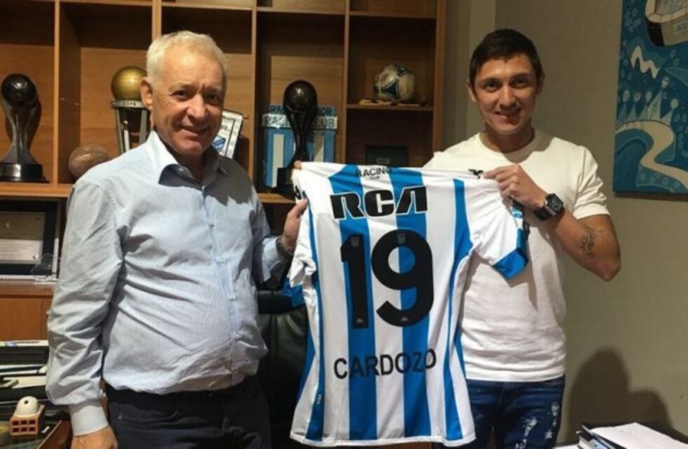 Neri Cardozo hizo oficial su llegada a Racing