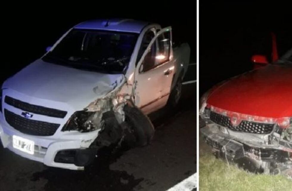 Una conductora ebria chocó de frente a otro vehículo