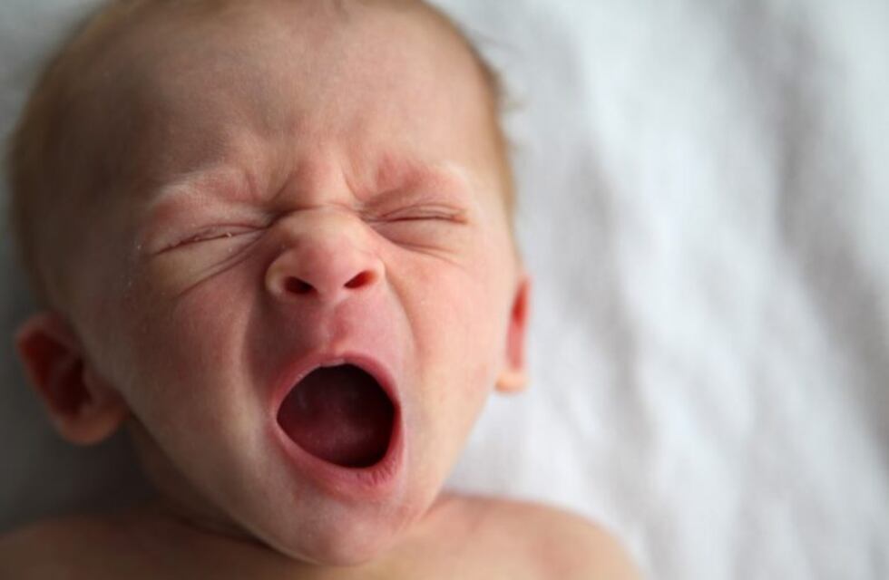 La tierna reacción de un bebé al recibir mimos con un masajeador capilar