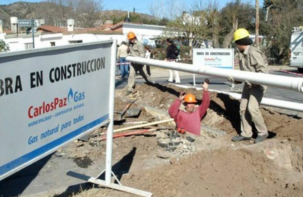 Más de 600 nuevas familias contarán con gas natural en Carlos Paz