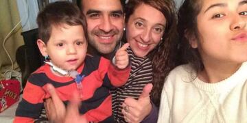 León, el pequeño guerrero del Hospital El Cruce