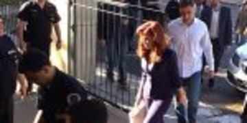 DYN01, BUENOS AIRES, 29/11/2016, LA EX PRESIDENTA CRISTINA FERNANDEZ LLEGA A LOS TRIBUNALES DE COMODORO PY. FOTO:DYN-