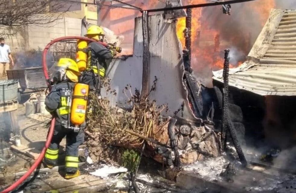 Un incendio importante se generó en un domicilio de Embalse