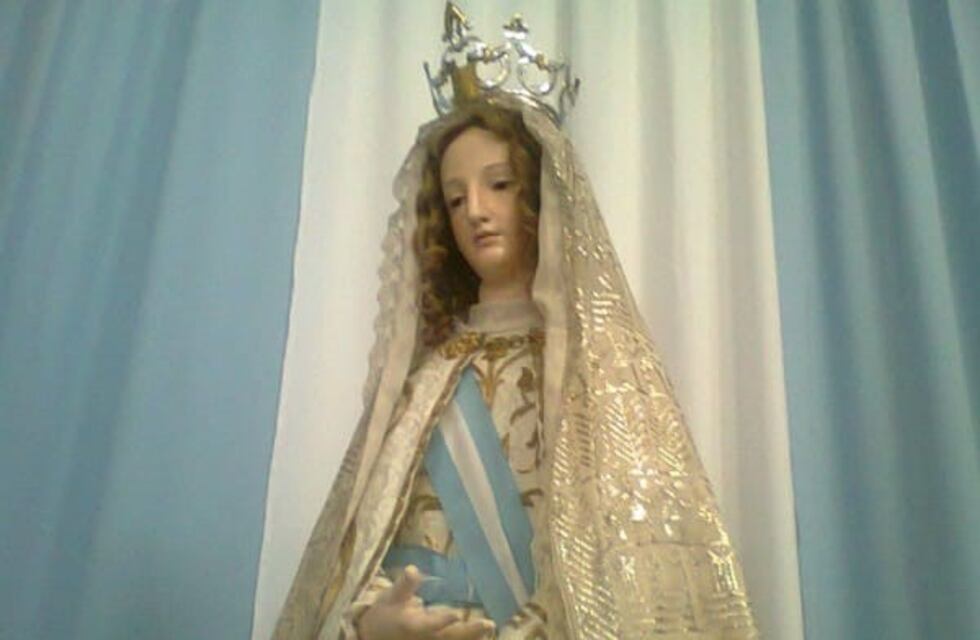 Llegó a Punta Alta la imagen de la Virgen de la Merced