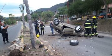 Accidente en Av Cárcano