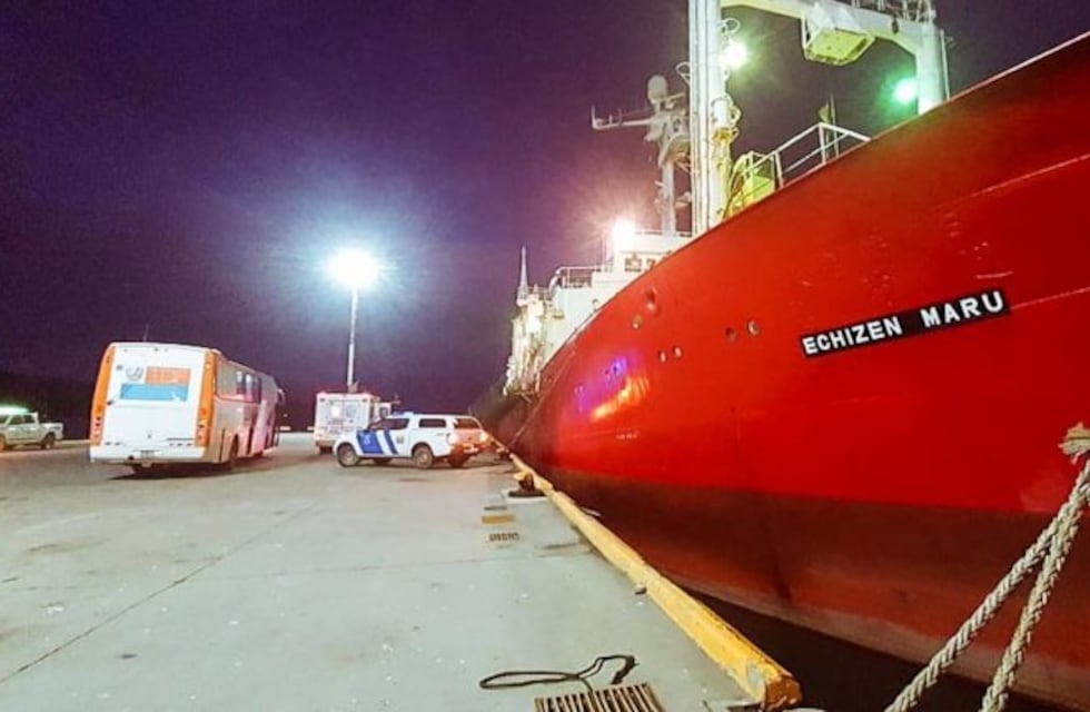 Se presentó el informe a Nación sobre Covid-19 en el Buque Etchizen Maru